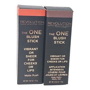 Revolution  Stick For‎ Blush or Lips 2 Different Shades NEW